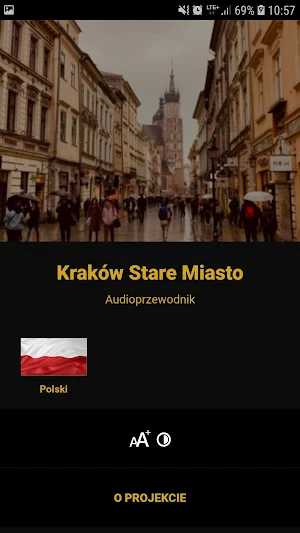 Audioprzewodnik Kraków Stare Miasto Screenshot 1