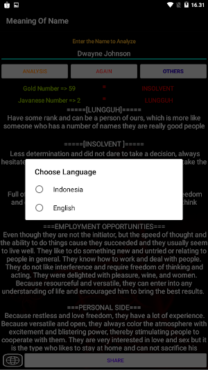 Meaning Of Name Screenshot 2