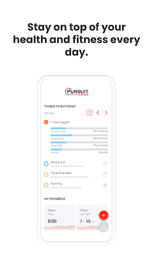 Pursuit Fitness WA Screenshot 1