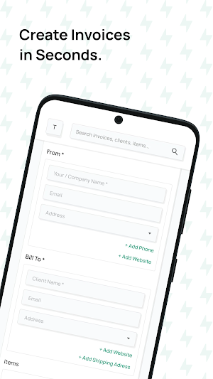 Invoice Generator Screenshot 0