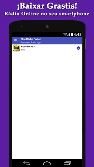 Clube FM 91.7 - Radio Online Screenshot 0