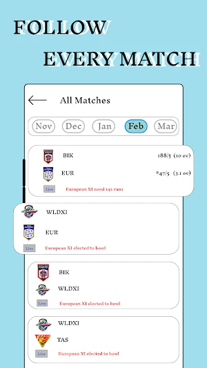 Live Cricket TV HD Streamming Screenshot 1