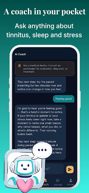 QuietEar: Tinnitus Relief Screenshot 3