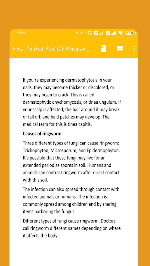 How To Get Rid Of Ringworms Screenshot 2