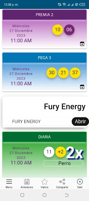 Loto Honduras Resultados Screenshot 0