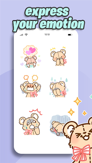 Teddy bear Stickers WhatsApp Screenshot 0