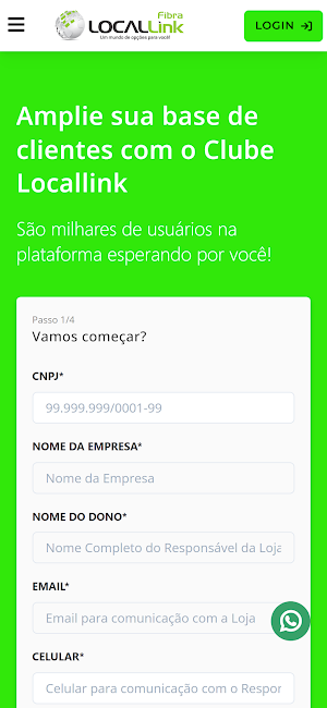 Clube Locallink Screenshot 1