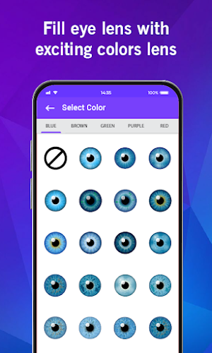 Eye lenses | Eyes Color Changer: Edit photos Screenshot 0
