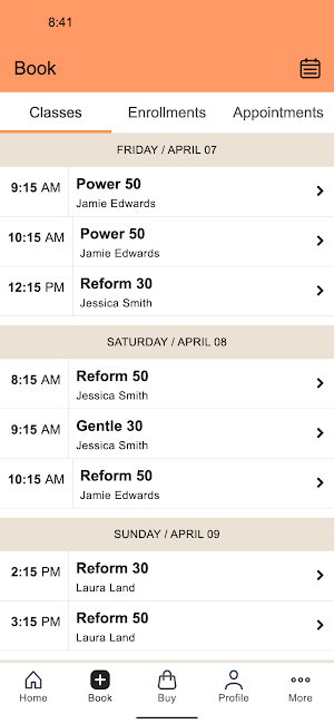 J Pilates Midland Screenshot 1