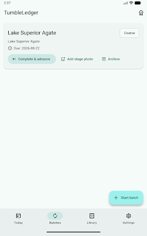 TumbleLedger Screenshot 2
