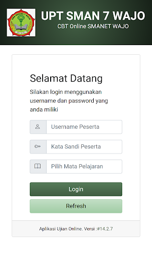 Exam SMAN 7 WAJO Screenshot 0