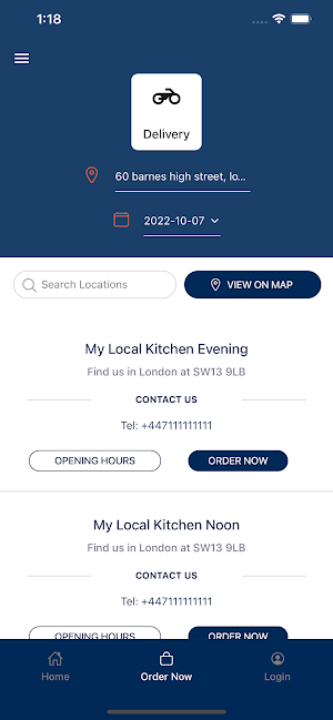 My Local Kitchen Screenshot 0
