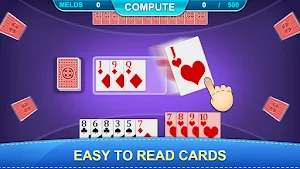 Rummy 2021 - Free Gin Rummy Offline Card Game Screenshot 1