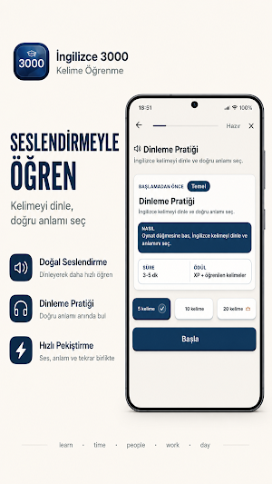 İngilizce 3000: Kelime Öğren Screenshot 3
