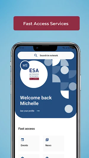 ESA Alumni Screenshot 0