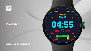 Pixel Art Watch Face Screenshot 0