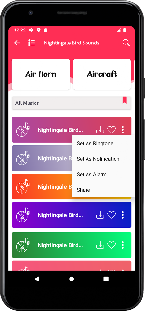 Nightingale Bird Sounds Screenshot 3