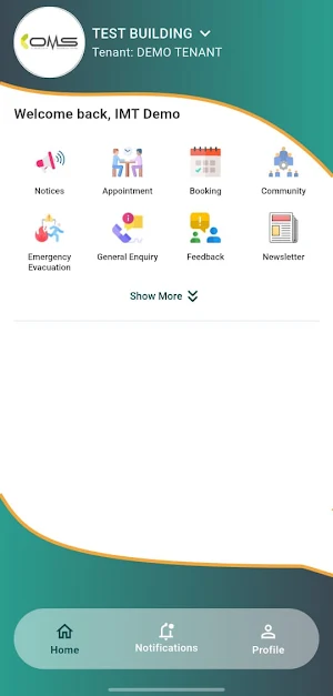 Corner's App Screenshot 1