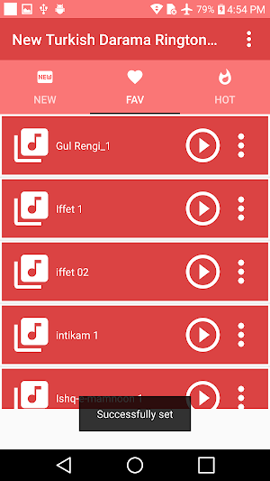 THREE: Turkish Drama Ringtones Screenshot 2