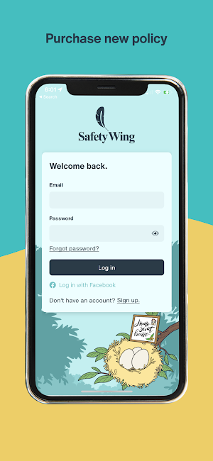 SafetyWing Screenshot 1