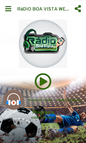 Rádio Boa Vista Web Screenshot 1