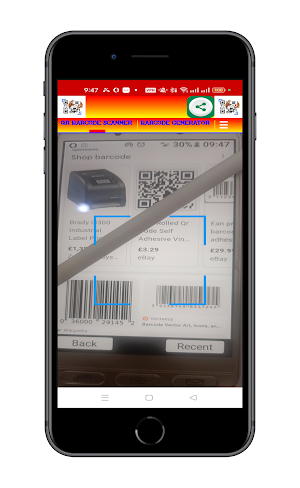 QR BARCODE SCANNER & Generator Screenshot 3