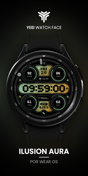 Ilusion aura Watch Face Screenshot 2