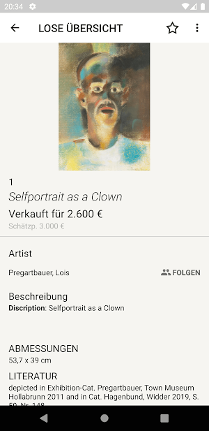 Widder Auktionen Screenshot 2