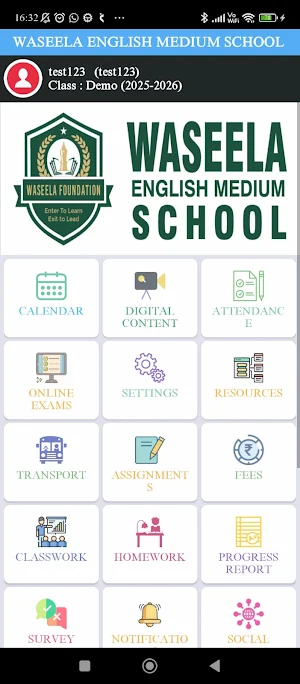Waseela English Medium School Screenshot 1
