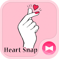 Stylish Wallpaper Heart Snap Theme