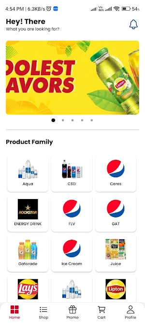 Pepsidrc B2B App Screenshot 3