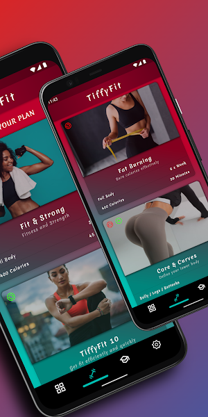 TiffyFit - Women Fitness App Screenshot 2