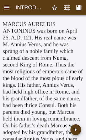 Meditations by Emperor of Rome - Public Domain Screenshot 1