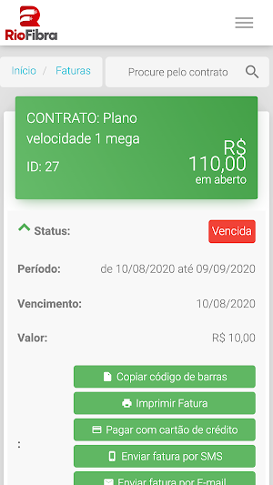 Rio Fibra Screenshot 1