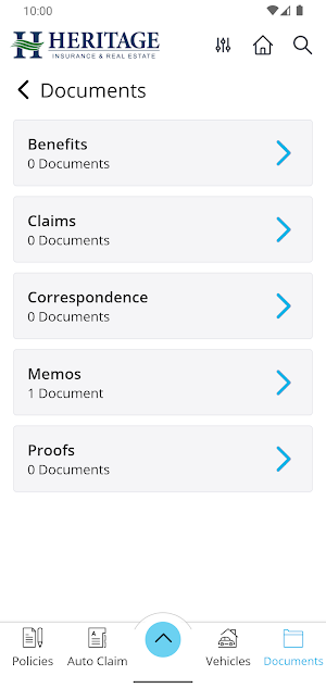 Heritage Insurance Mobile Screenshot 2