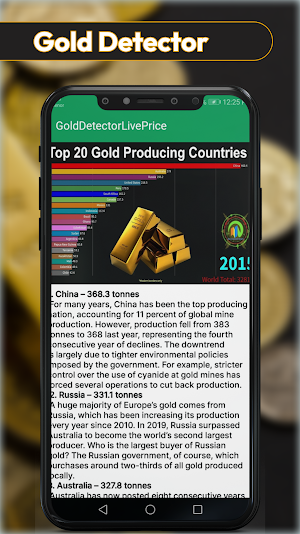 Gold Detector with sound Screenshot 3