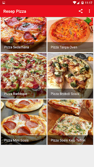 Resep Pizza Screenshot 2