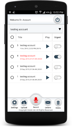 Xstek-Dictate Screenshot 1