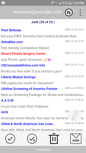 Complok Security Email Screenshot 0