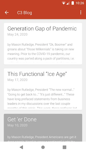 C3 Leaders Screenshot 2