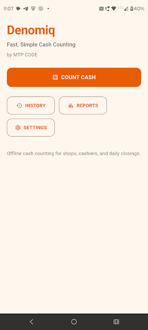 Denomiq – Cash Counter Screenshot 3