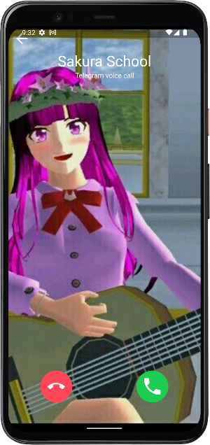 Fake Call from Sakura Screenshot 2