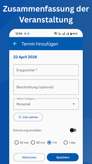 Deutsch Kalender 2026 Screenshot 3