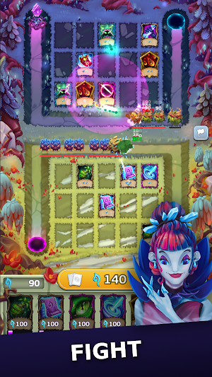 Magic Battle: Merge Random Cards Screenshot 1