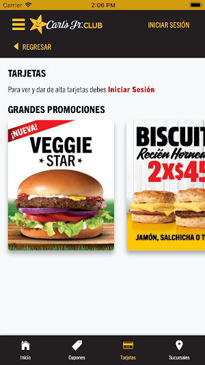 Carl's Jr. Club Screenshot 3