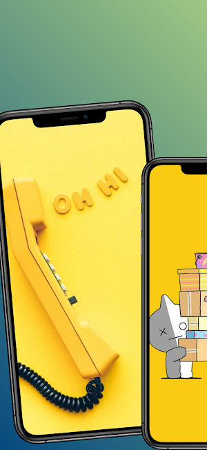 Yellow wallpaper 4K Screenshot 3