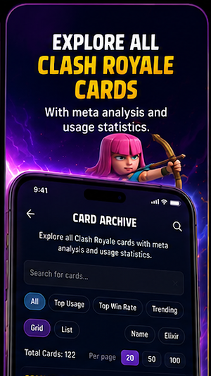 ClashTrophy: CR Stats & Decks Screenshot 1