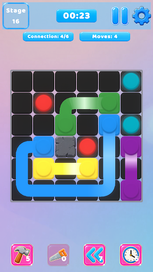 ColorBridge: Logic Line Puzzle Screenshot 1