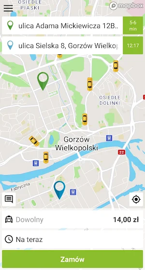 Taxi Plus Gorzów Wlkp. Screenshot 2