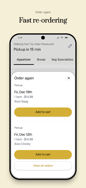 Taj Indian Restaurant To Go Screenshot 3